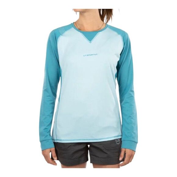 La Sportiva Beyond Long Sleeve Shirt Sweat Wicking Anti-Odor Base Layer S - Picture 1 of 15